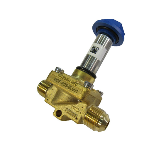 Válvula Solenóide 3/8 Rosca SAE s/ Bobina MDF-A03-6L001 Solenoid Valve MDF - Sanhua
