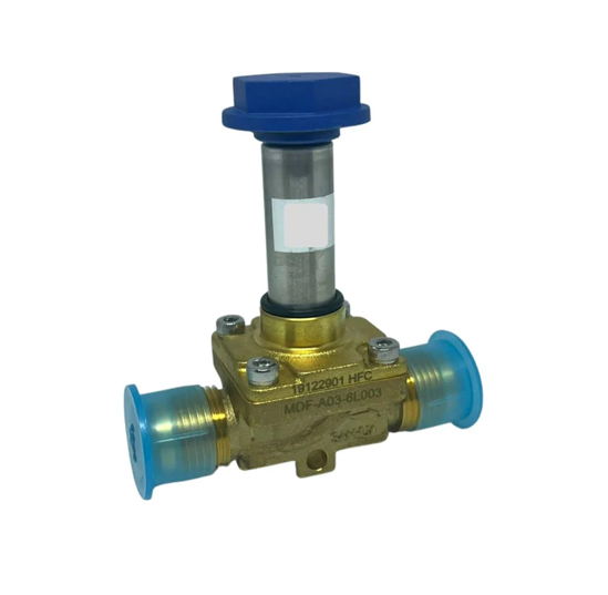 Válvula Solenóide 1/2 Rosca SAE s/ Bobina MDF-A03-6L003 Solenoid Valve MDF - Sanhua