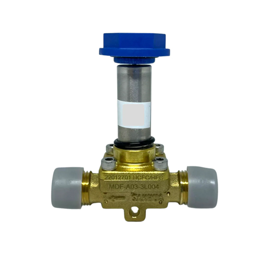 Válvula Solenóide 3/8 Rosca SAE s/ Bobina MDF-A03-3L004 Solenoid Valve MDF - Sanhua
