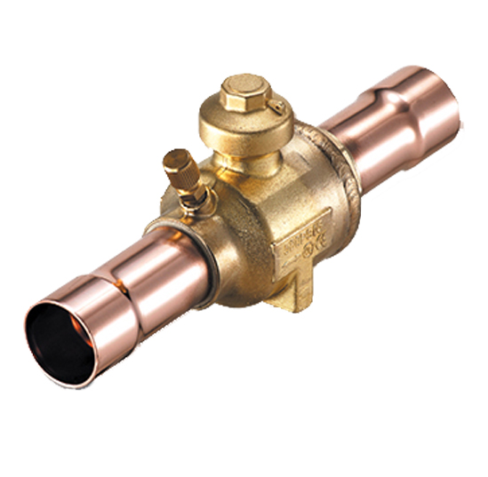 Válvula de Esfera Solda c/ Schrader Linha RBV Ball Valve - Essen