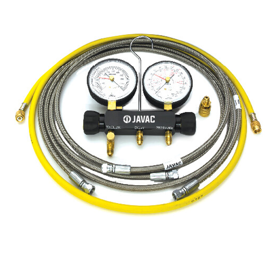 Conj. Manifold Coletor Presso e Vcuo Nitrognio PVRSET Nitrogen Pressure Vacuum Manifold - Javac