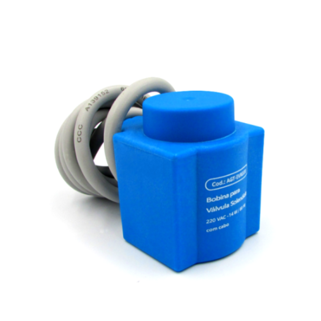 BOBINA PARA V�LVULA SOLEN�IDE COM CABO G.HVAC