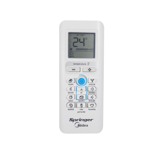 Controle Remoto MSD-28CR - Springer Midea
