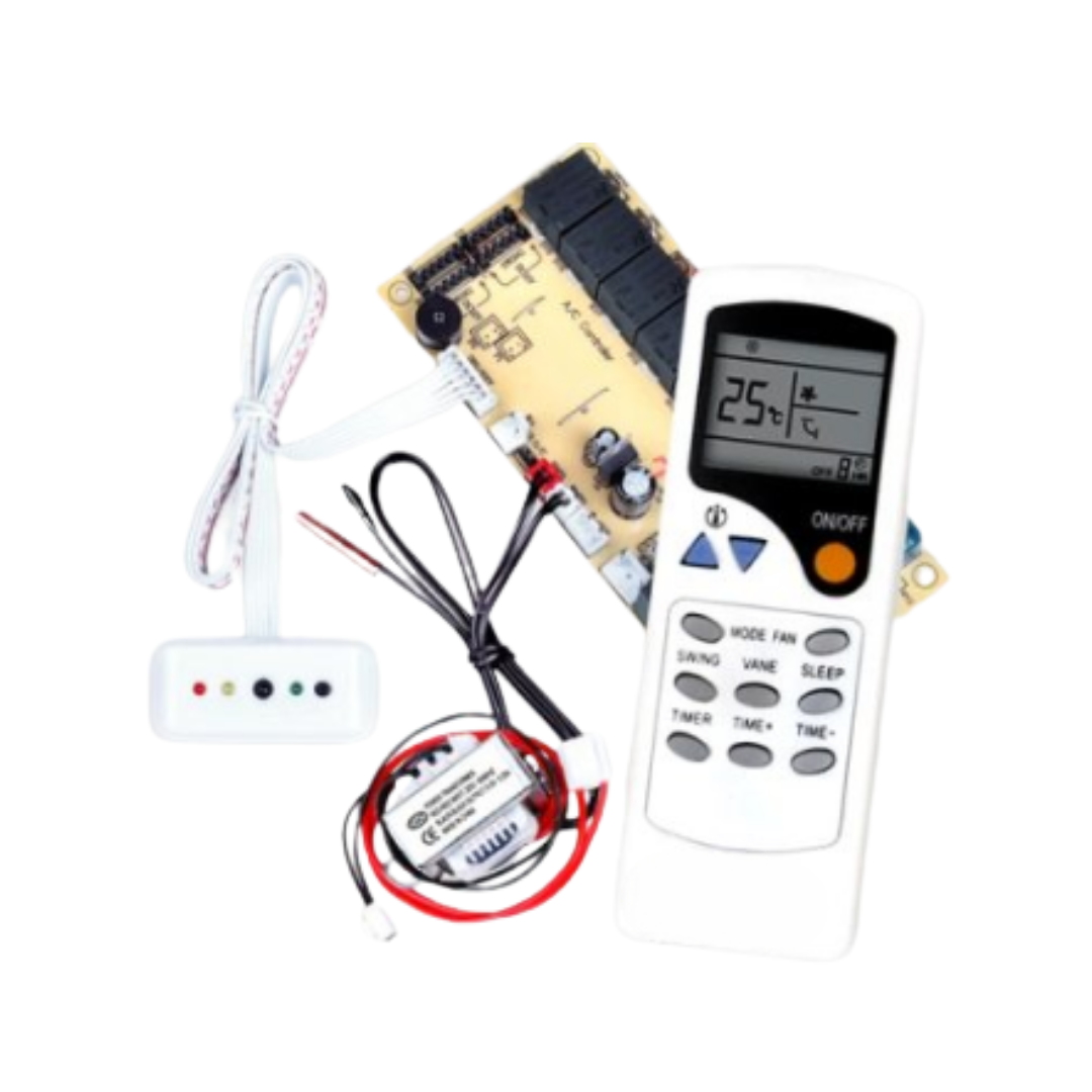 KIT PLACA ELETRONICA UNIVERSAL COM CONTROLE REMOTO  220V G.HVAC 