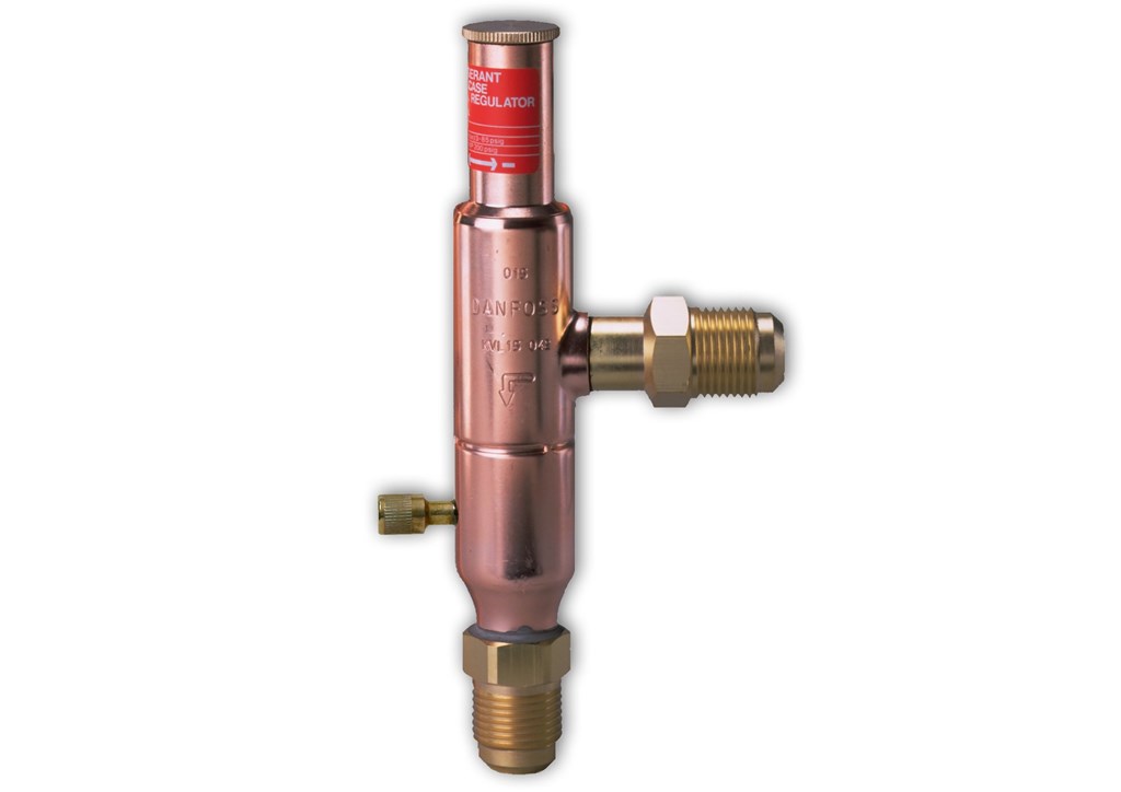 KVR - reguladores da pressão de condensação - Danfoss