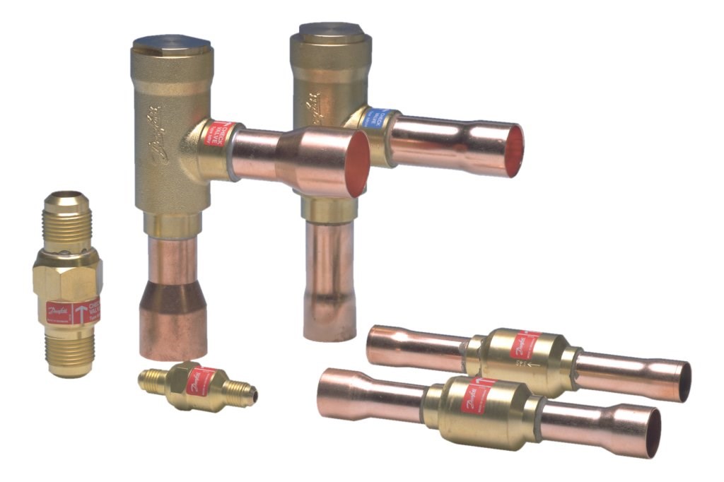NRV/NRVE/NRVH/NRVHE - válvulas de retenção - Danfoss