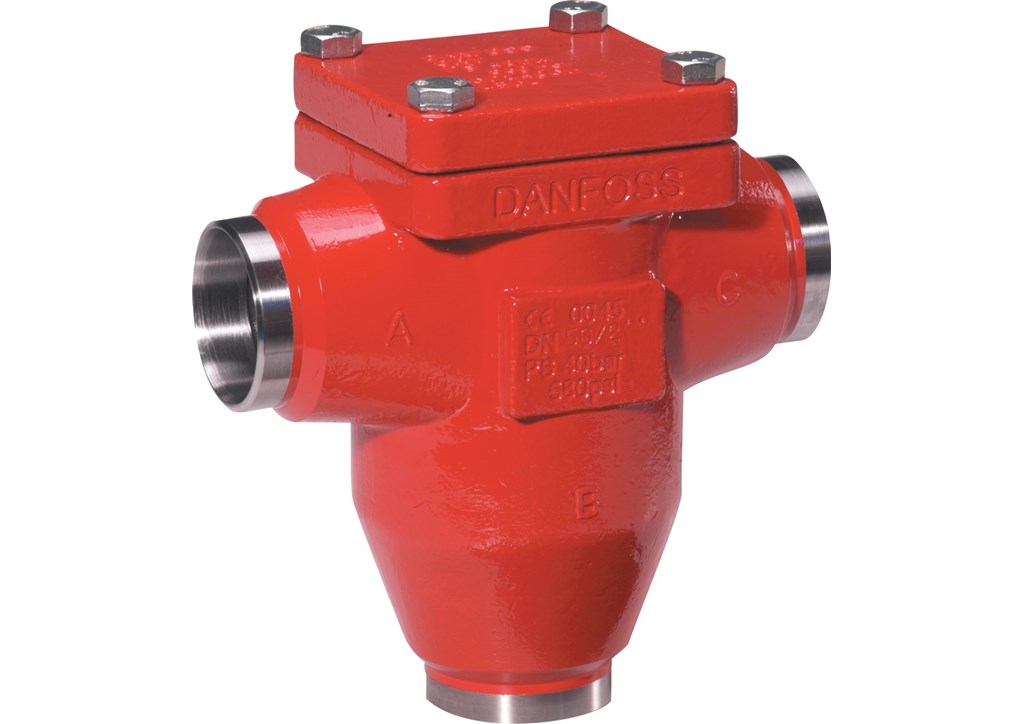 ORV 25-80, Carcaça da válvula sem termostato - Danfoss